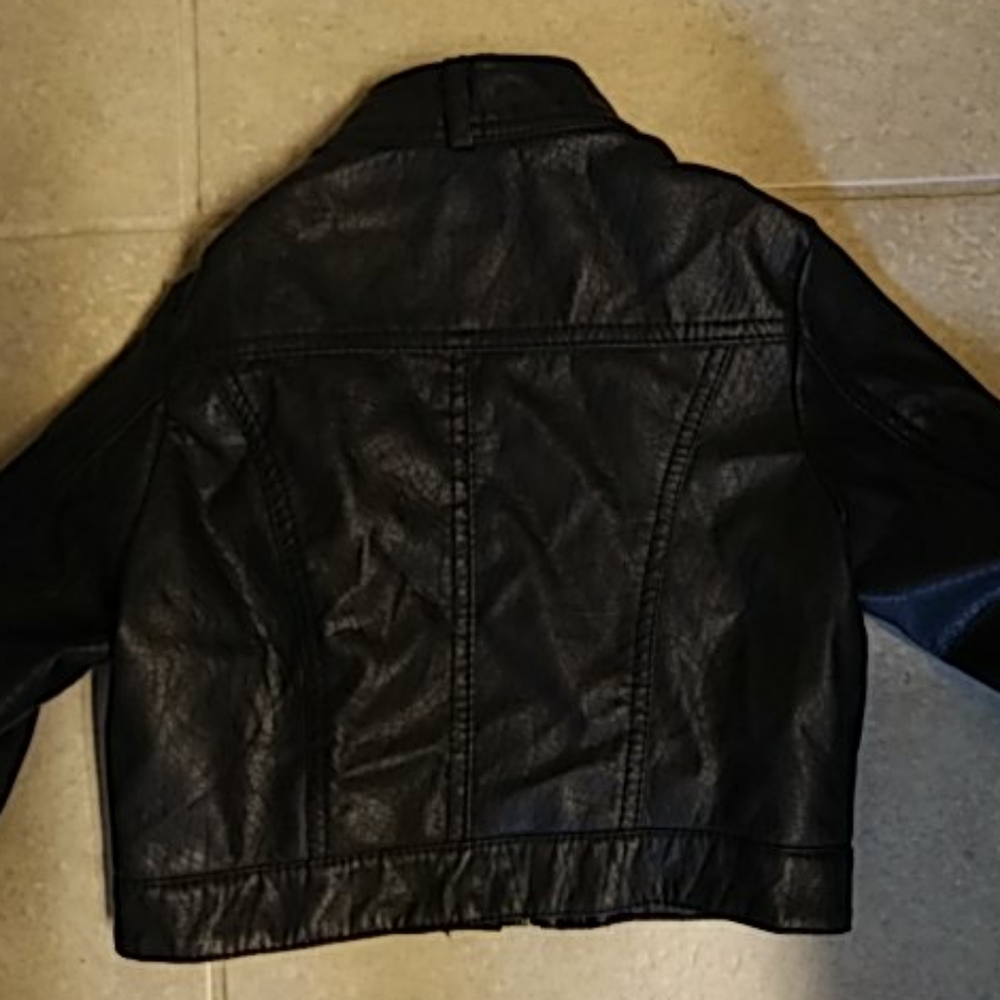 Beverly Hills Polo Club Faux Leather Biker Jacket - Picture 4 of 6